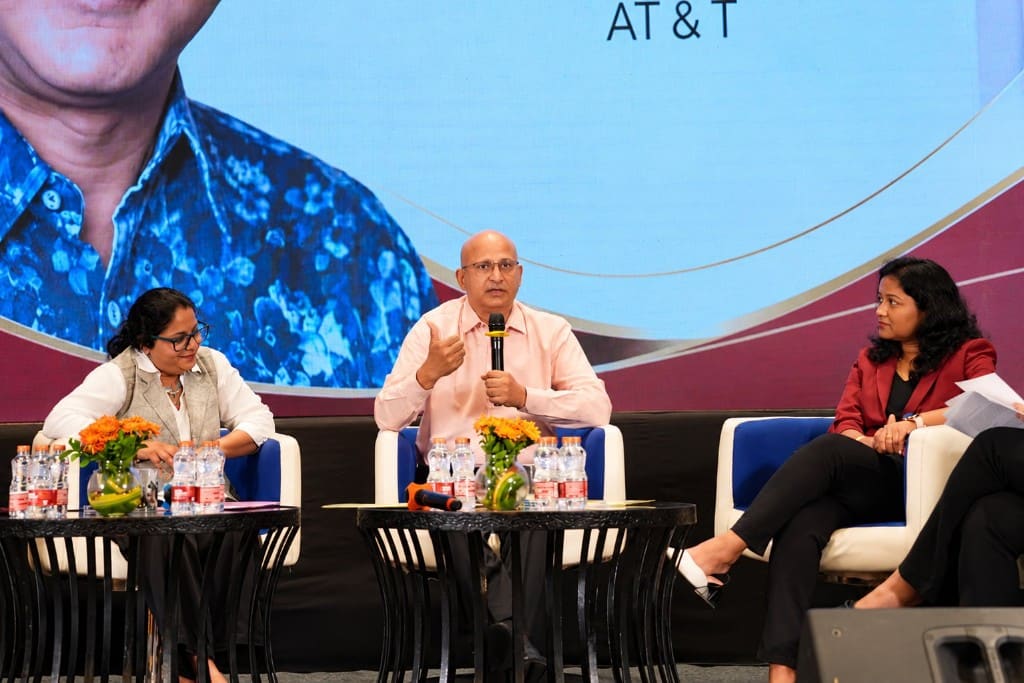 Industry panel discussion at an ASB leadership event