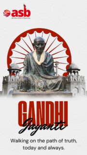 🌸 Ashoka School of Business wishes everyone a Happy Gandhi #asbhyderabad
Let us honor the legacy of Mahatma Gandhi by walking on the path of truth, peace, and non-violence 🕊️💫
May his teachings continue to inspire us today and always 🌿🌍
📞 72079 39934 | 📧 info@theasb.in
🌐 www.asb.org.in
📍 NH65, near Ramoji Film City, Toopranpet, Hyderabad, Telangana 508252
🔖 #GandhiJayanthi #MahatmaGandhi #PathOfTruth #PeaceAndHarmony #NonViolence #AshokaSchoolOfBusiness #InspirationForAll #LegacyOfGandhi #TruthAndJustice #ASBHyderabad