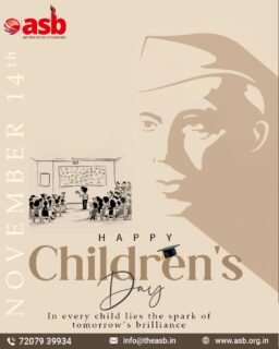 🎉 Happy Children’s Day! 👦👧

At Ashoka School of Business, we believe that every child carries the spark of tomorrow’s brilliance ✨💡

Let’s celebrate their curiosity, creativity, and limitless potential today and every day! 🌈📚

Here’s to nurturing minds that will shape a brighter future 🌟🚀

📞 72079 39934 | 📧 info@theasb.in
🌐 www.asb.org.in
📍 NH65, near Ramoji Film City, Toopranpet, Hyderabad, Telangana 508252

#HappyChildrensDay #AshokaSchoolOfBusiness #FutureLeaders #YoungMinds #InspireTheFuture #CelebrateChildhood #LearningJourney #BrillianceWithin #EducationForAll #NurturingExcellence