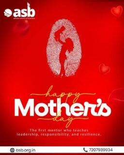 💖 Happy Mother’s Day 💖

The first mentor who teaches leadership, responsibility, and resilience. 👩‍👧‍👦✨

Behind every confident leader and successful professional is a mother who guided with wisdom, strength, and unconditional support. ❤️

Today, we celebrate the incredible women who inspire values, shape futures, and build strong foundations for success. 🌷

🙏 Honoring every mother — the true leader behind every achievement.

📞 72079 39934 | 📧 info@theasb.in
🌐 www.asb.org.in
📍 NH65, near Ramoji Film City, Toopranpet, Hyderabad, Telangana 508252

#HappyMothersDay #AshokaSchoolOfBusiness #ASB #Leadership #MothersLove