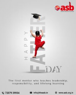 💙👨‍👧‍👦 Happy Father's Day 👨‍👦💙

A father is our first mentor, guiding us with lessons in **leadership, responsibility, discipline, and lifelong learning.** His values shape our character and inspire us to achieve our dreams. 🌟📚

At **Ashoka School of Business**, we celebrate the fathers who encourage curiosity, nurture ambition, and empower the leaders of tomorrow. Thank you to every dad for being the strongest foundation behind every success. ❤️

Wishing all the incredible fathers a joyful and memorable Father's Day! 🎉

📞 72079 39934 | 📧 [info@theasb.in](mailto:info@theasb.in)
🌐 www.asb.org.in
📍 NH65, Near Ramoji Film City, Toopranpet, Hyderabad, Telangana 508252

#HappyFathersDay #FathersDay2026 #AshokaSchoolOfBusiness #FutureLeaders #Leadership #LifelongLearning #BusinessEducation #HigherEducation #StudentSuccess #ThankYouDad #Inspiration #FamilyValues