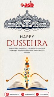 🏹 Ready to defeat your own Ravana? 🔥
This Dasara, let’s burn away self-doubt, break barriers, and turn our ambitions into achievements! 💪✨
Ashoka School of Business wishes you a powerful and inspiring Happy Dasara! 🎉
💬 Your turn! What’s one thing you want to conquer before this year ends? Drop it in the comments! 💭👇
#AshokaSchoolOfBusiness #HappyDasara #Dasara2026 #Dussehra #Vijayadashami #VictoryOfGoodOverEvil #StudentMotivation #FutureLeaders #FestivalVibes
(Ashoka School of Business, Dasara wishes, Dussehra celebrations, Vijayadashami, student motivation, future leaders)